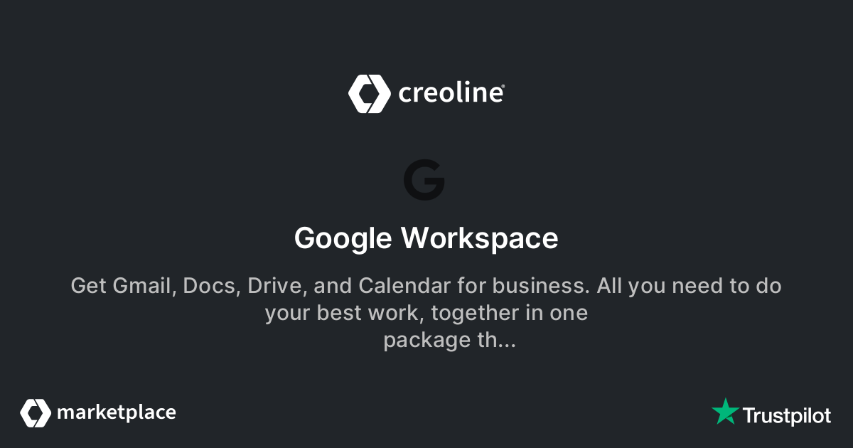 Google Workspace · Plesk Extensions · creoline Marketplace